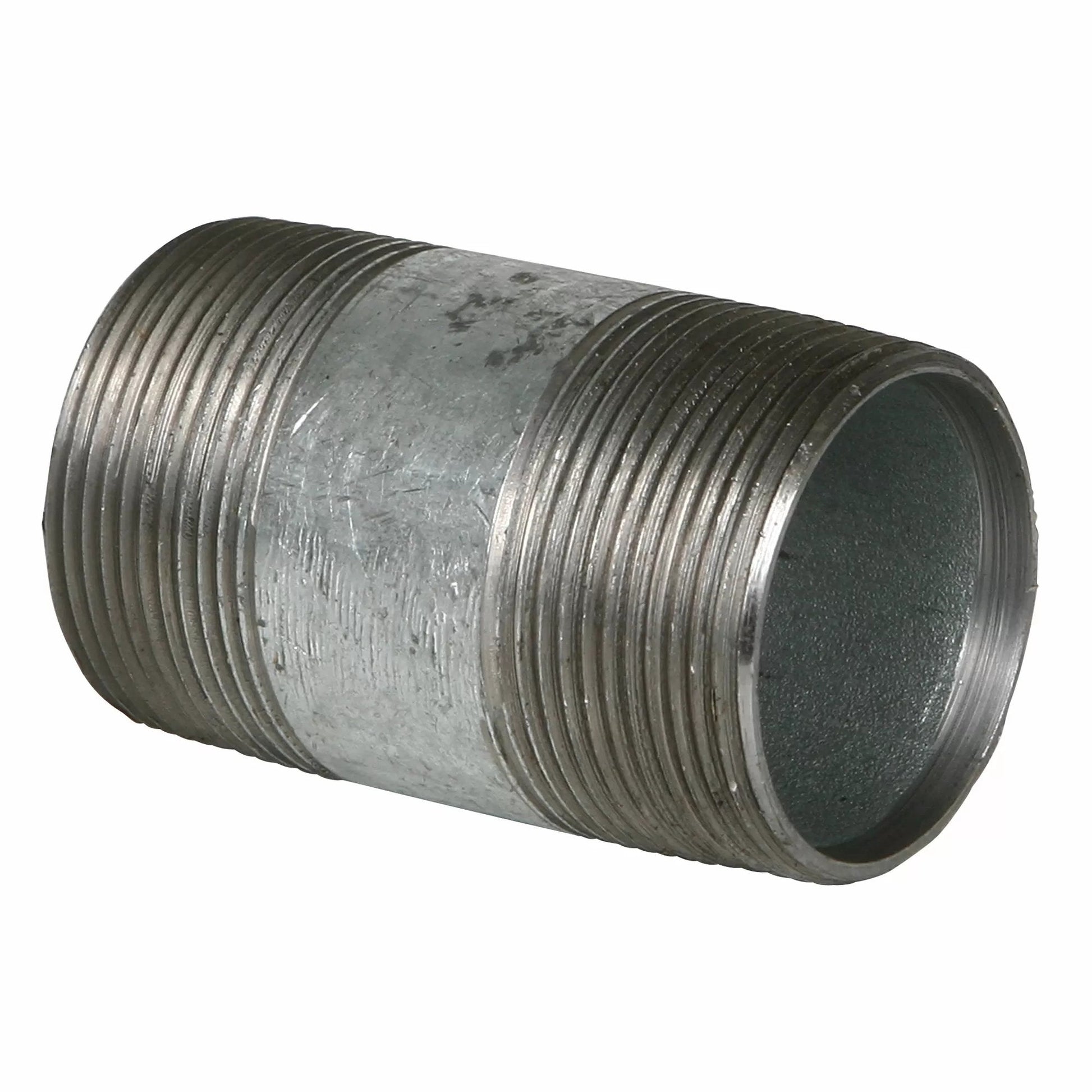 1 1/2" x 3" Galvanized Pipe Nipple - QC Supply - 