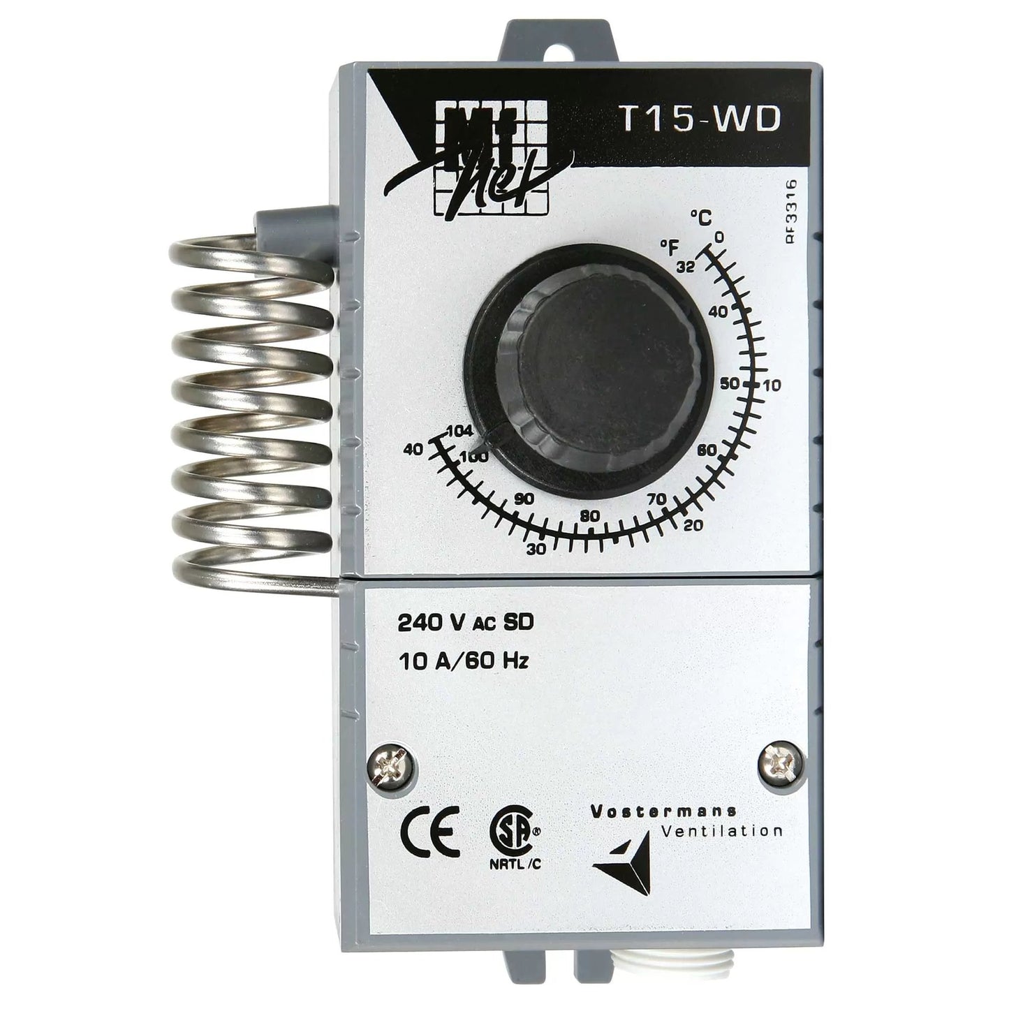 Multifan T15-WD Thermostat