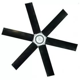 Poly Fan 18" Replacement 6 Blades - 1/2" Shaft With 45°Pitch