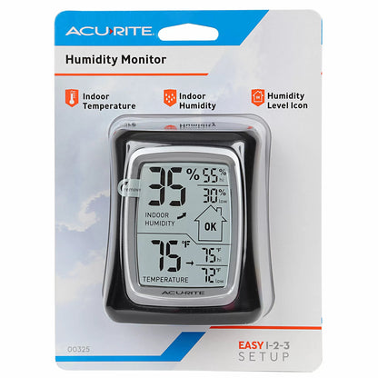 AcuRite® Black Temperature & Humidity Monitor