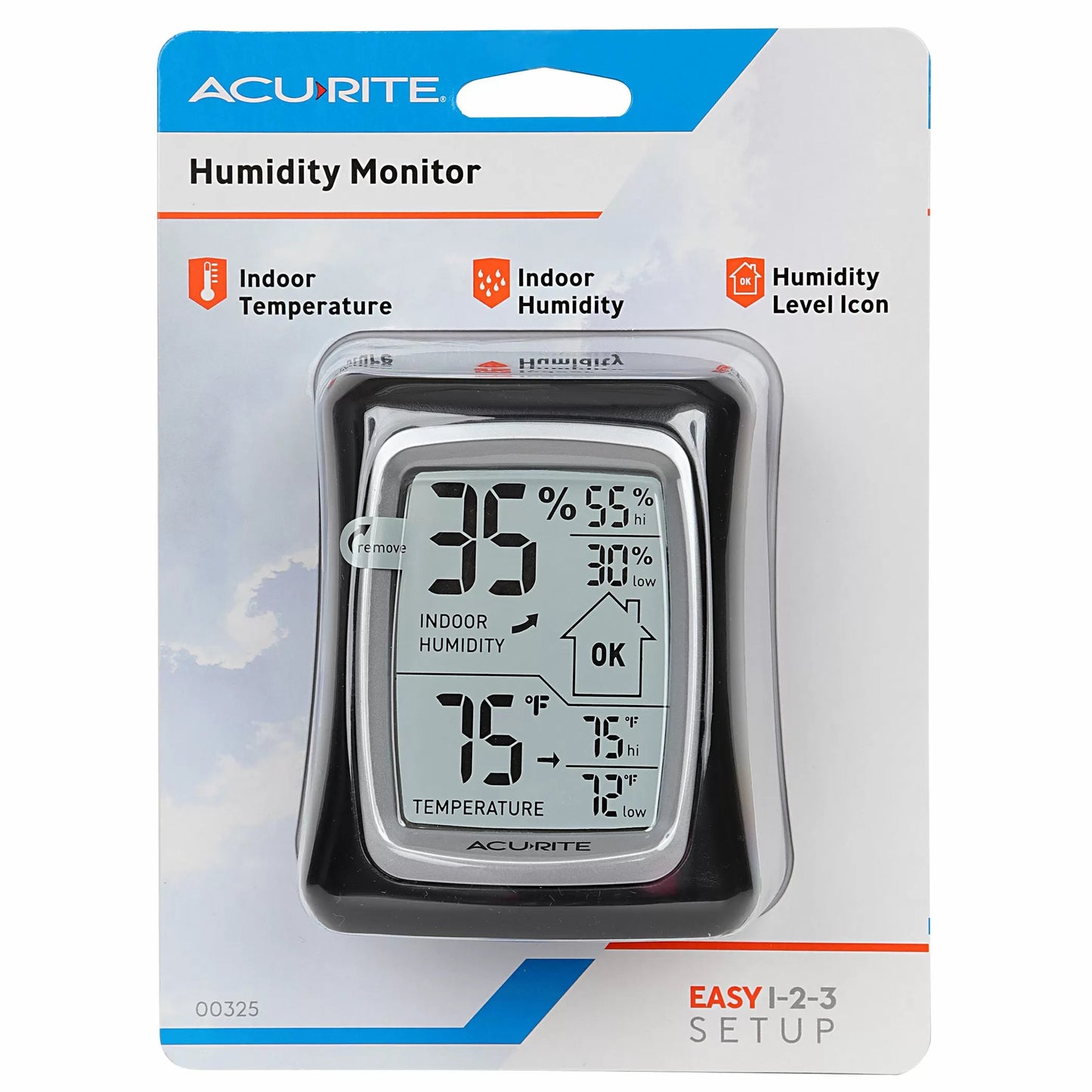 AcuRite® Black Temperature & Humidity Monitor