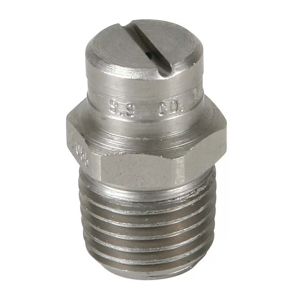 Stainless Steel Power Wash Spray Nozzles - 5.5 x 15 Degree