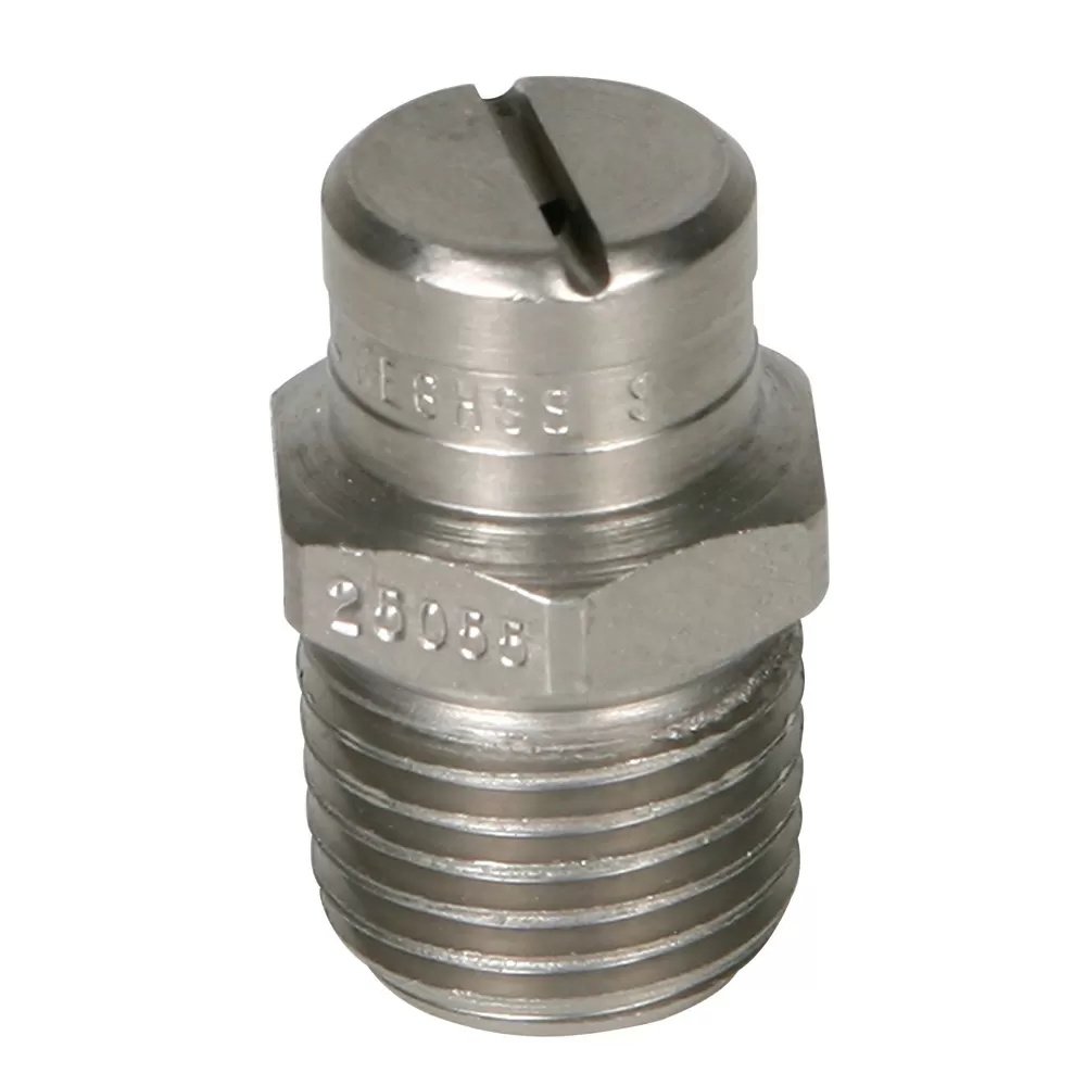 Stainless Steel Power Wash Spray Nozzles - 5.5 x 25 Degree