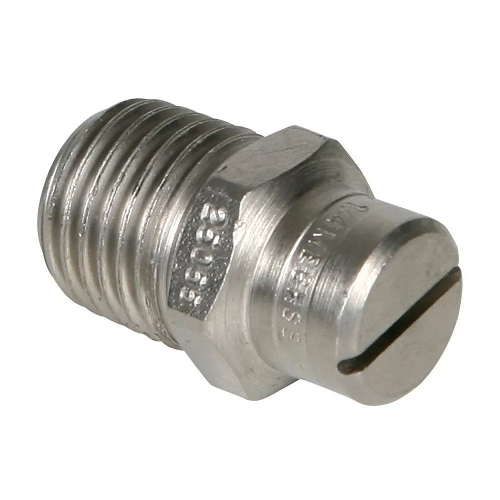 Stainless Steel Power Wash Spray Nozzles - 5.5 x 25 Degree