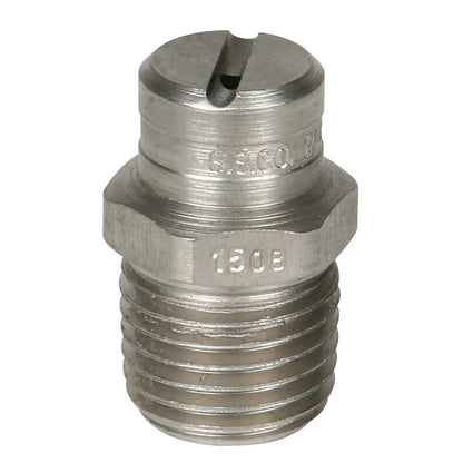 Stainless Steel Power Wash Spray Nozzles - 8 x 15 Degree