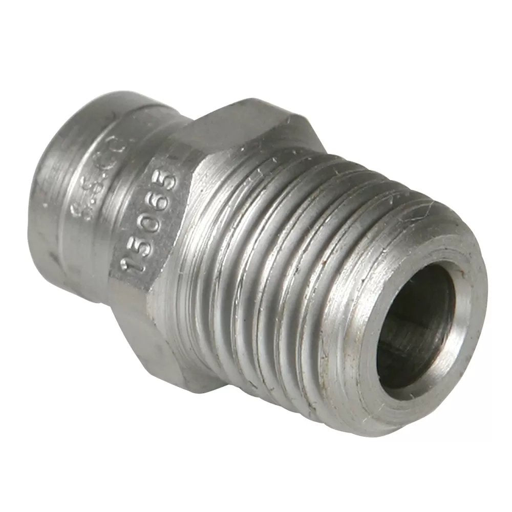 Stainless Steel Power Wash Spray Nozzles - 6.5 x 15 Degree