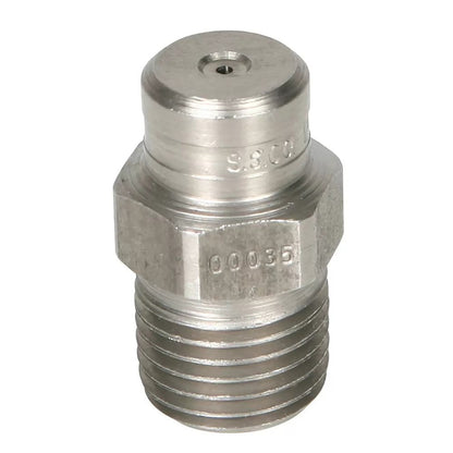 Stainless Steel Power Wash Spray Nozzles - 3.5 x 0 Degree