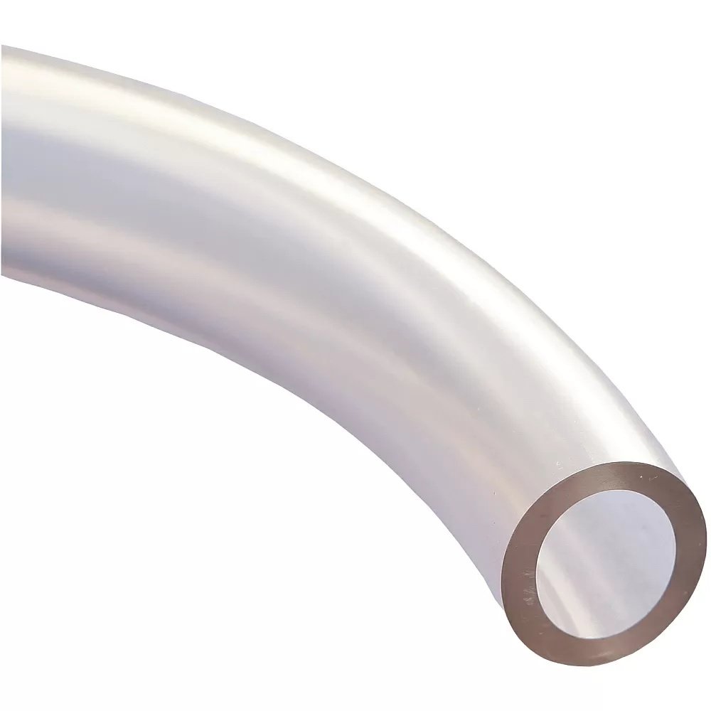 Non-Reinforced Clear Vinyl Tubing - 3/8" - Sold By The Foot