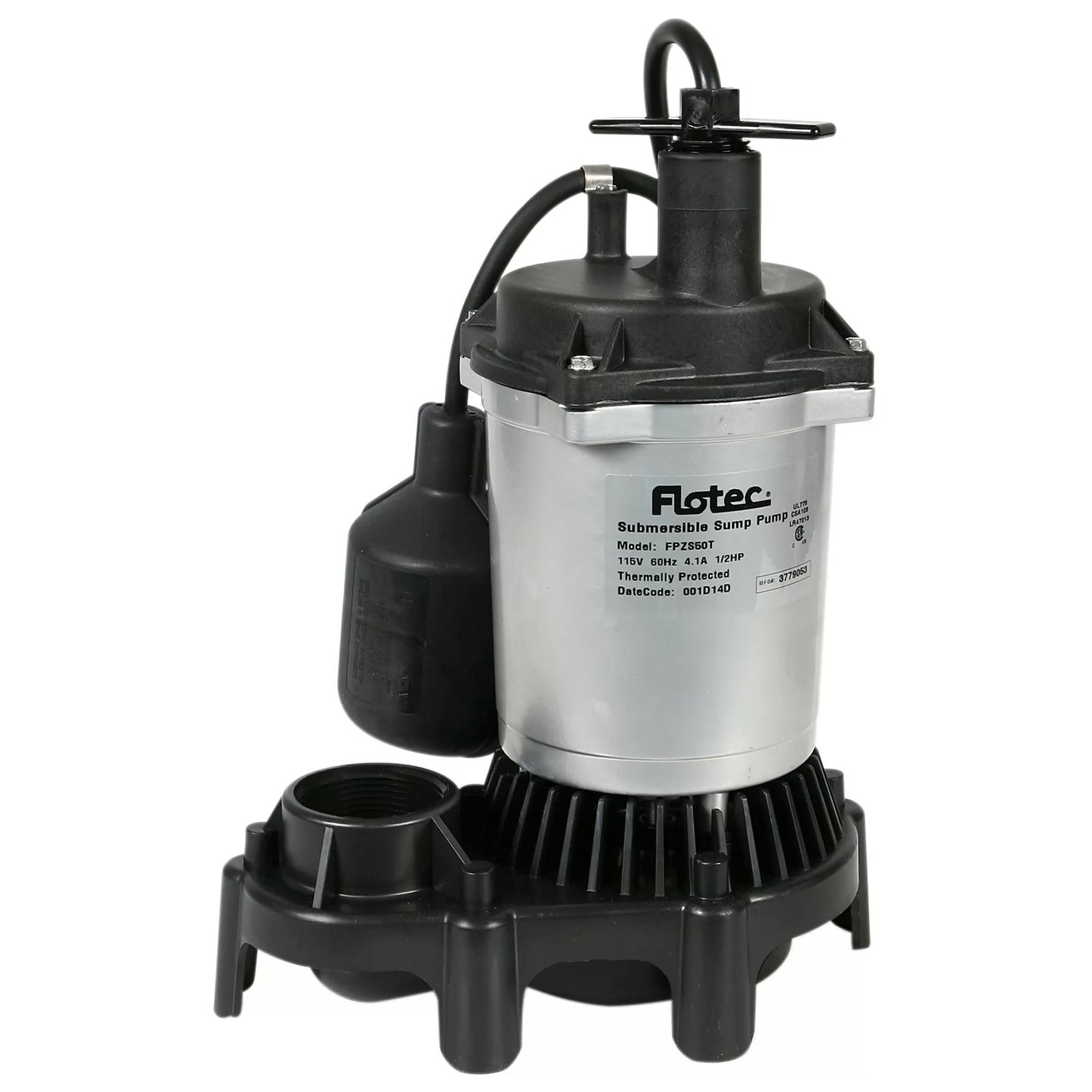 1/2 HP Sump Pump with Float