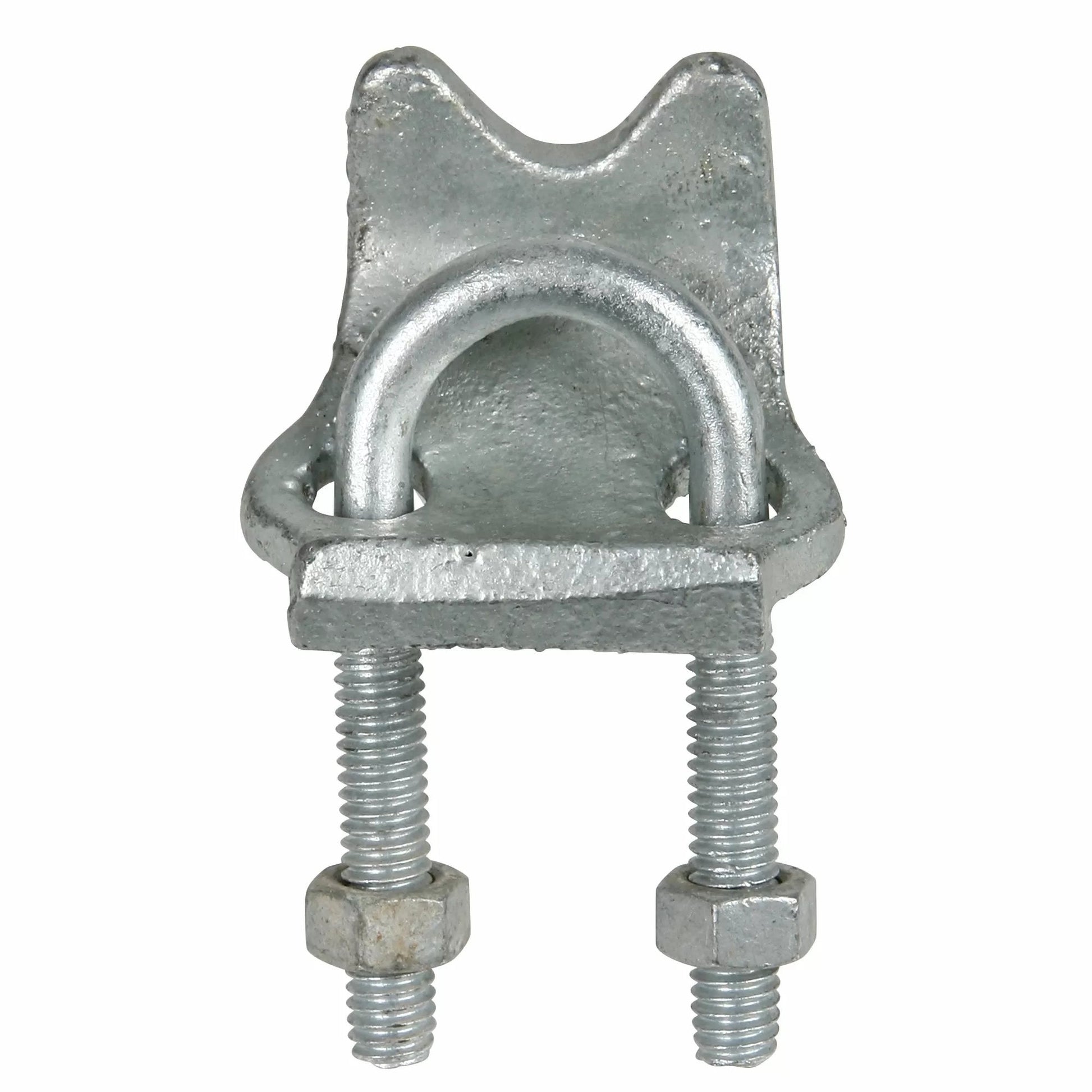 1/2" Galvanized Right Angle Clamp - QC Supply - 