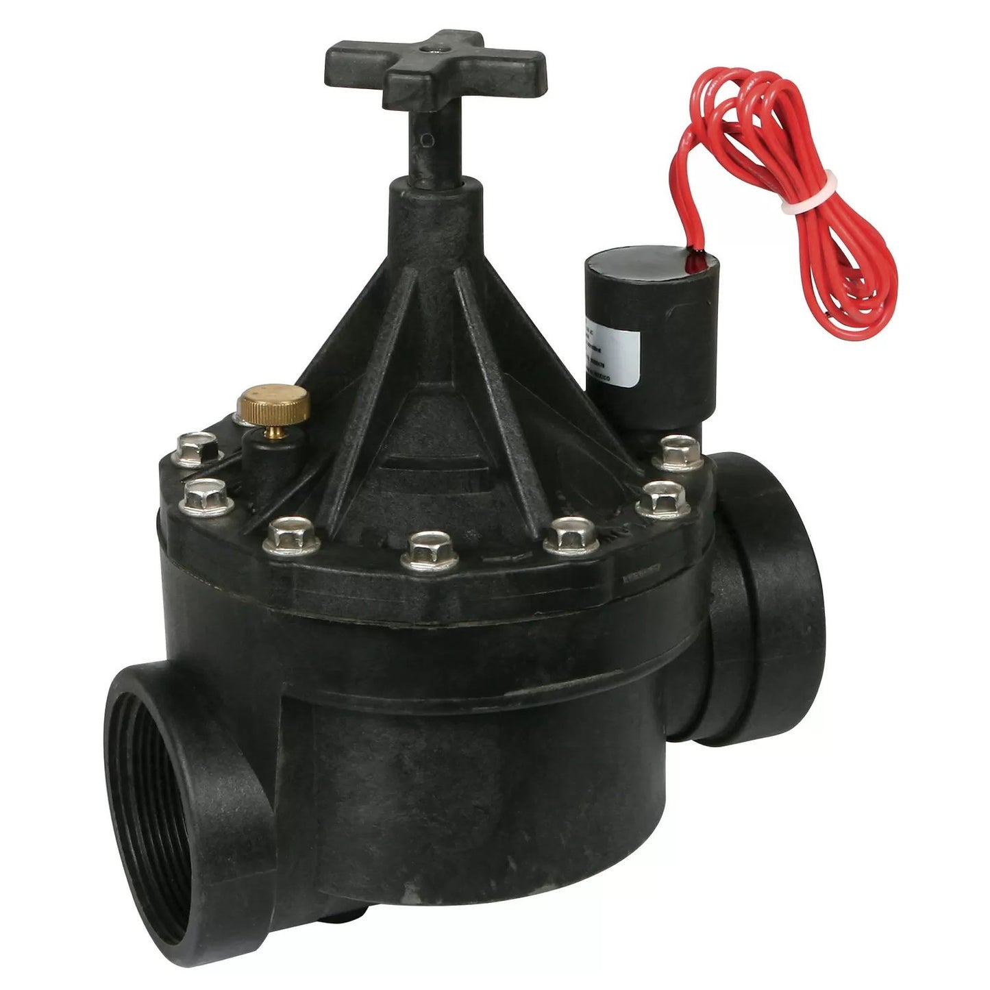 Solenoid Valve with Flow Control  2" Female Thread