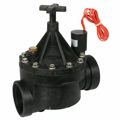 Solenoid Valve with Flow Control  2" Female Thread