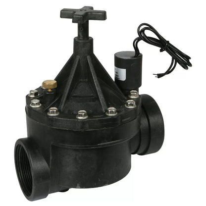 Solenoid Valve with Flow Control  2" Female Thread