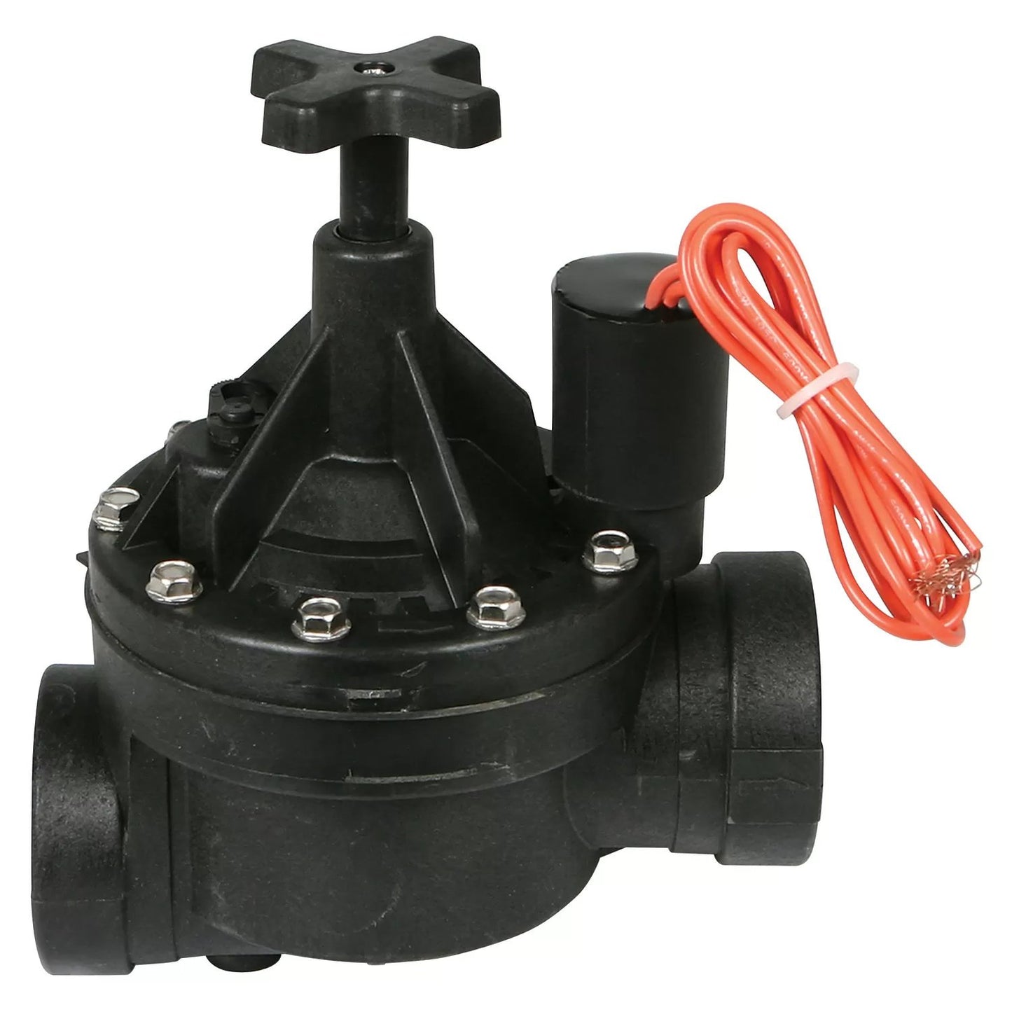 Solenoid Valve with Flow Control  1 1/2" Female Thread