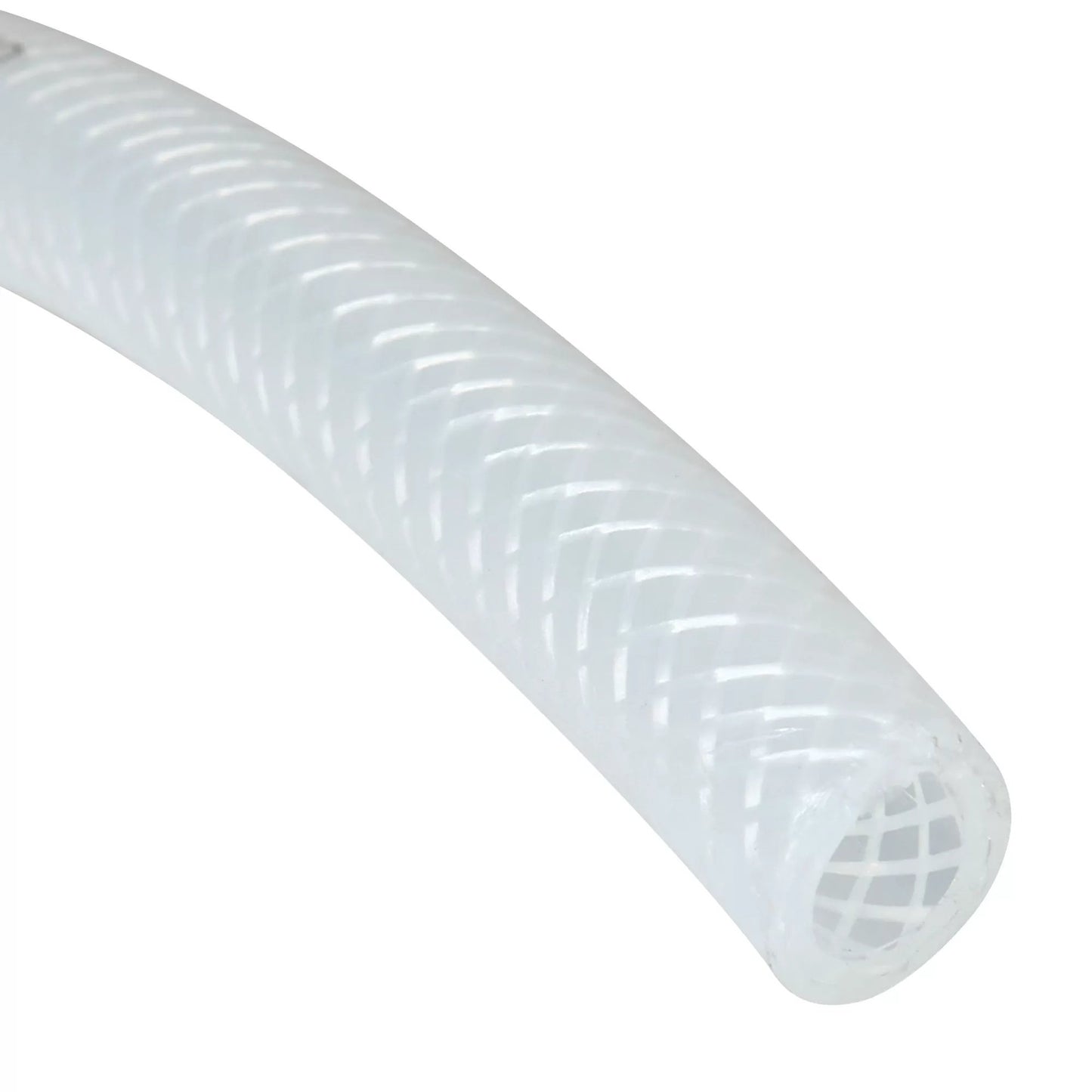 Reinforced Braided Natural EVA Tubing  Sold By The Foot