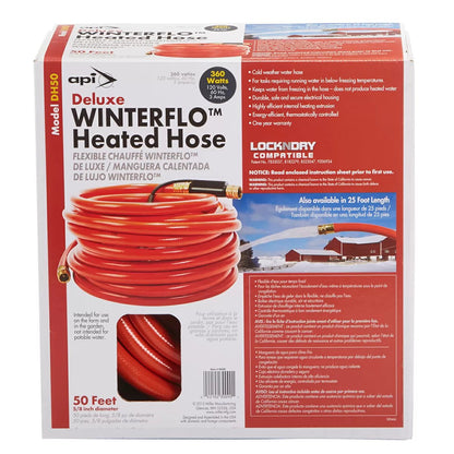 Deluxe Winterflo Heated Water Hose