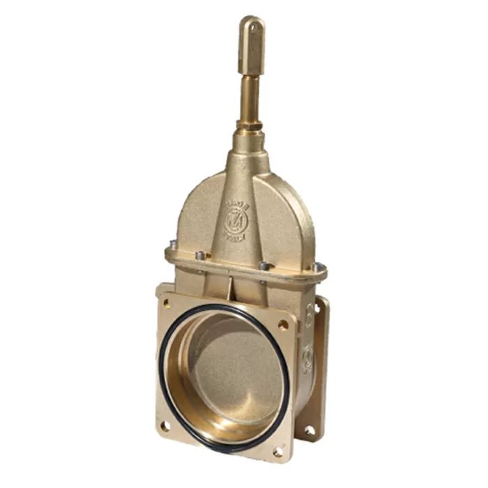 6" MZ Brass Manure Pit Valve