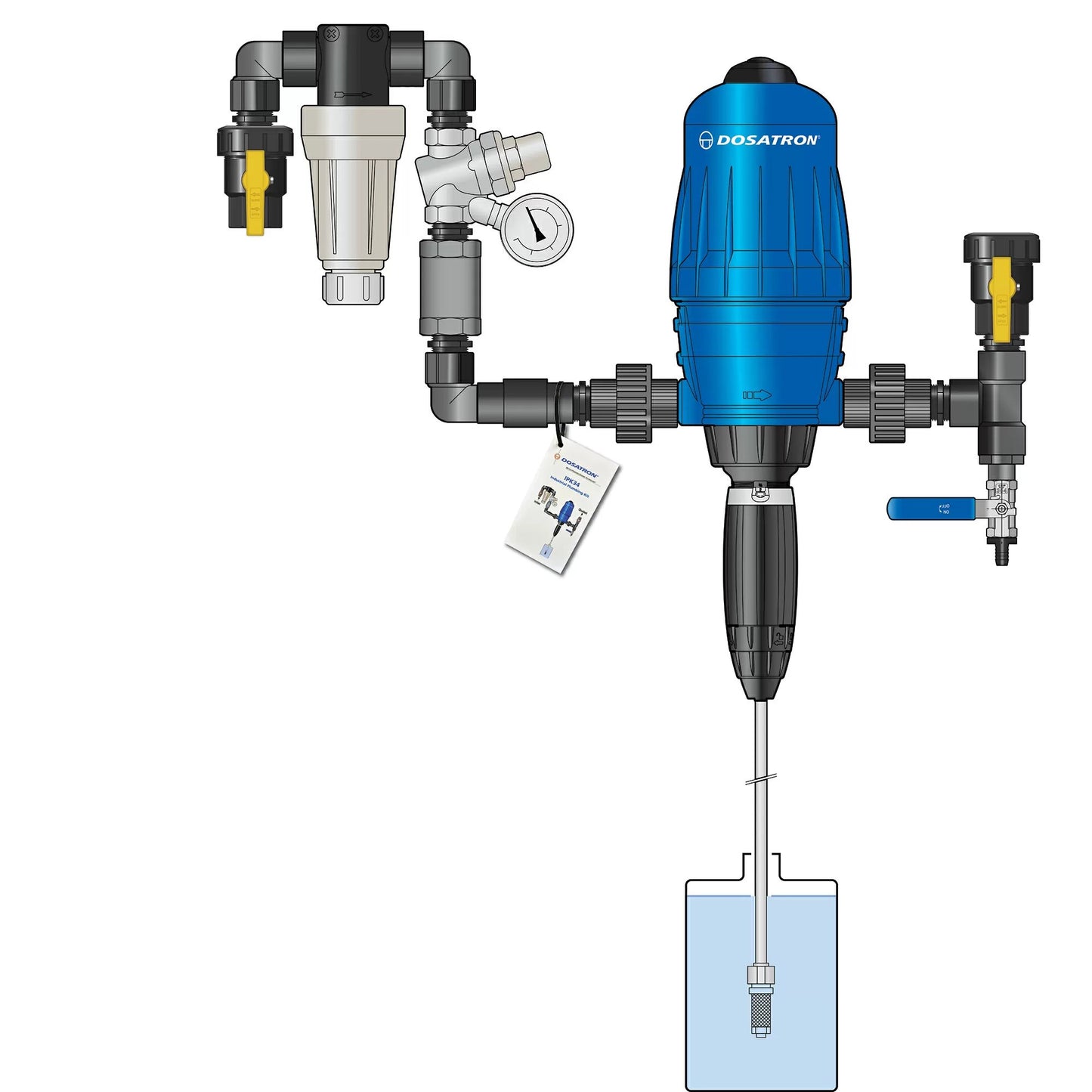 Dilution Solutions® Industrial Plumbing Kit - IPK34-14GPM