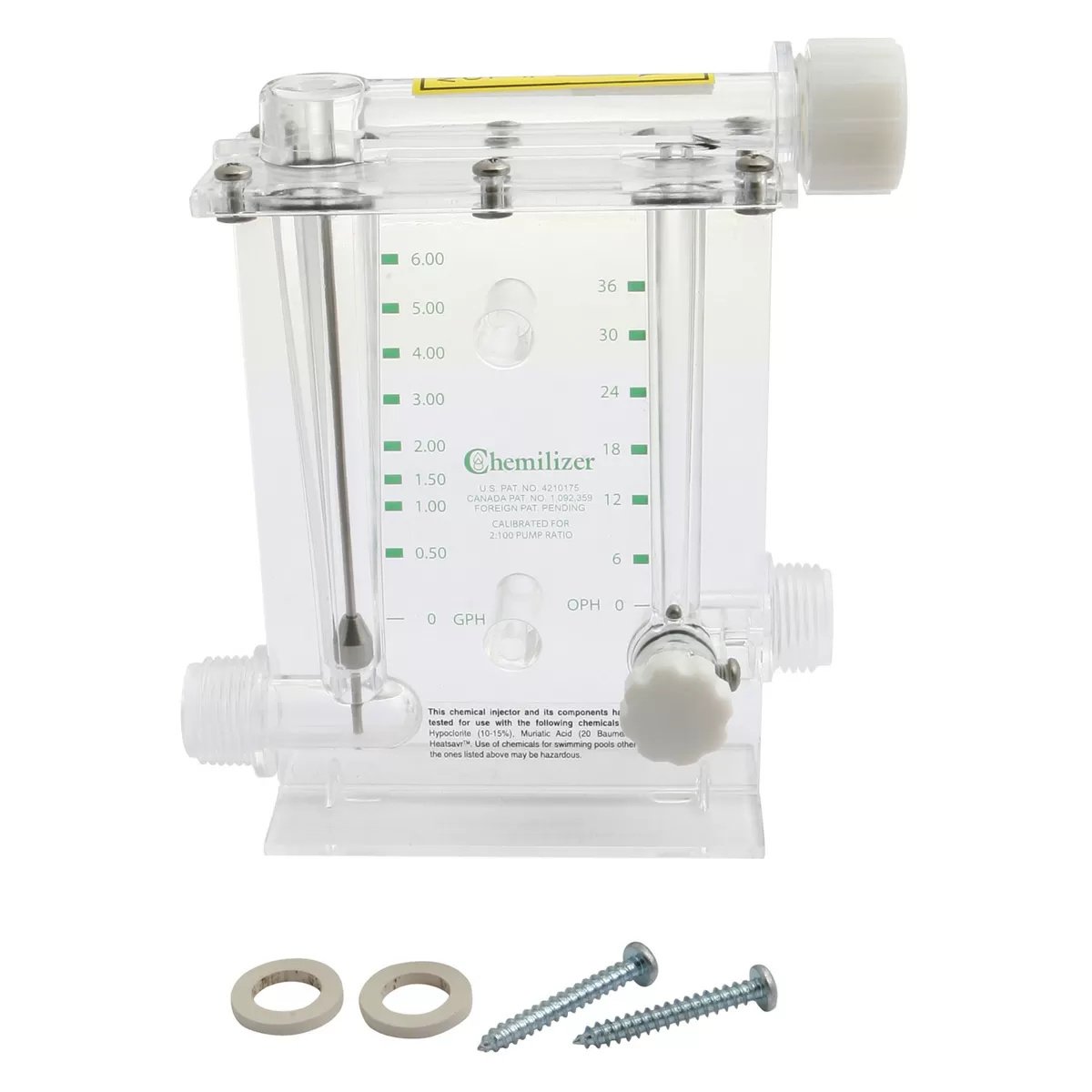 Injection Control Panel for CP33 Chemilizer™ 2:100 Medicator