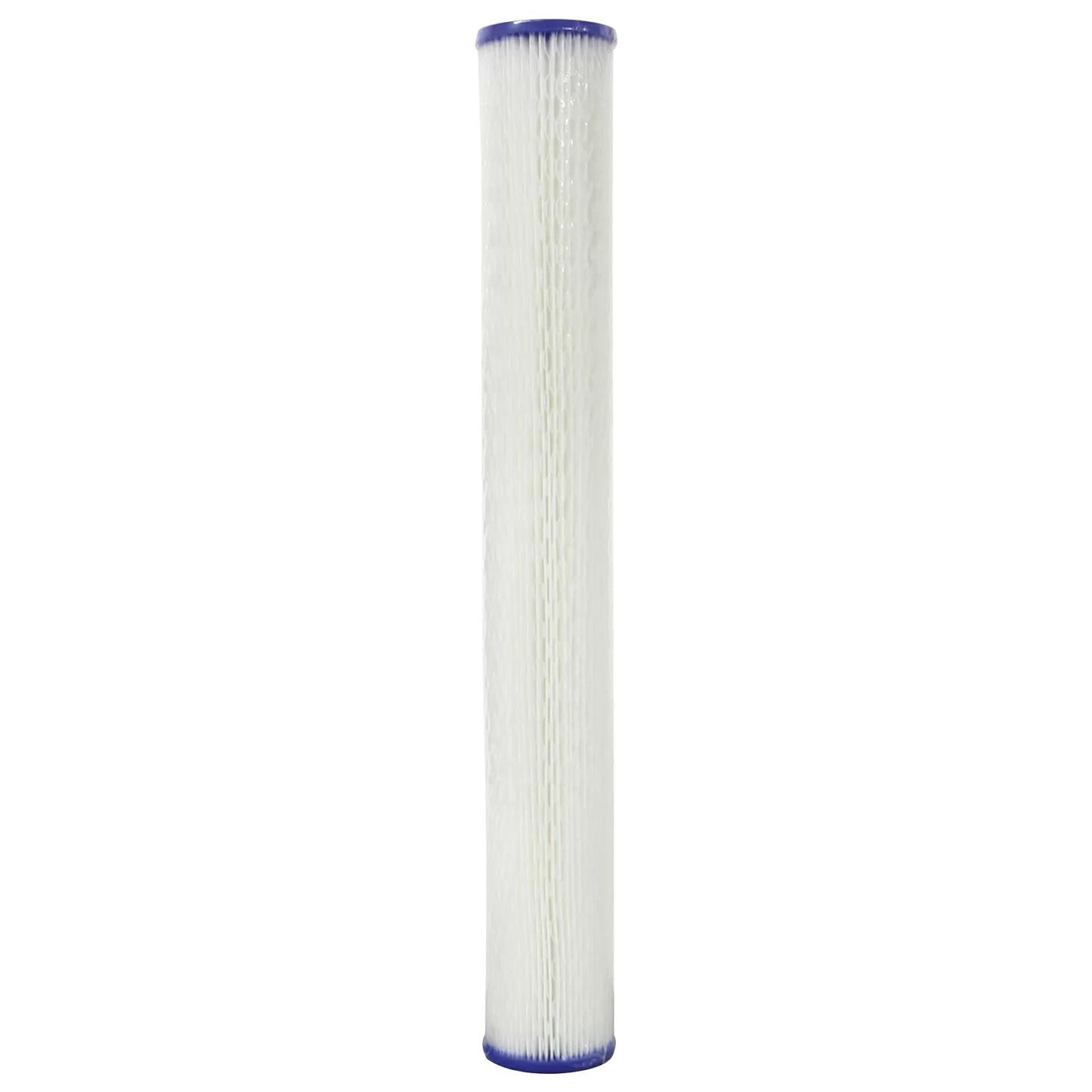 Standard 20" Blue Housing Pleated Polyester Filter - 30 Micron