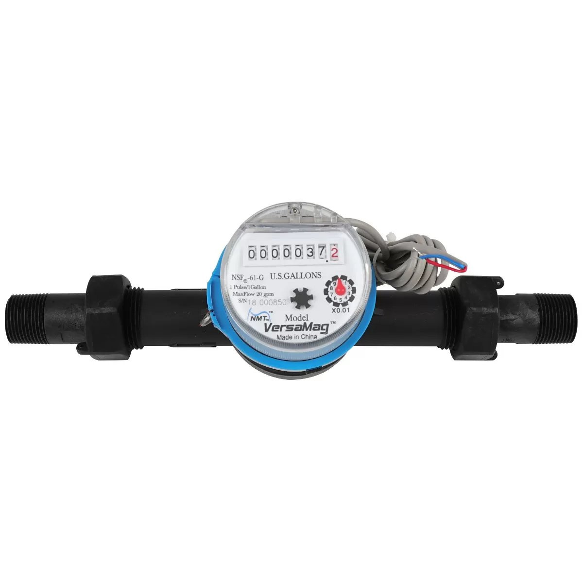 Dilution Solutions Pulse Output Water Meter - 3/4"