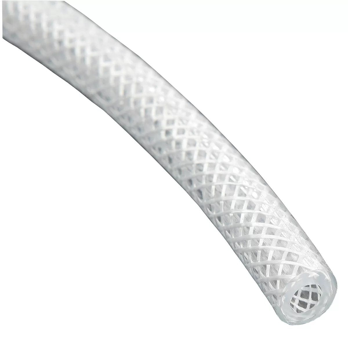 Reinforced Clear Vinyl Tubing  Sold By The Foot