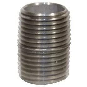 Stainless Steel Closed Nipple 1/2" x 1 1/8"