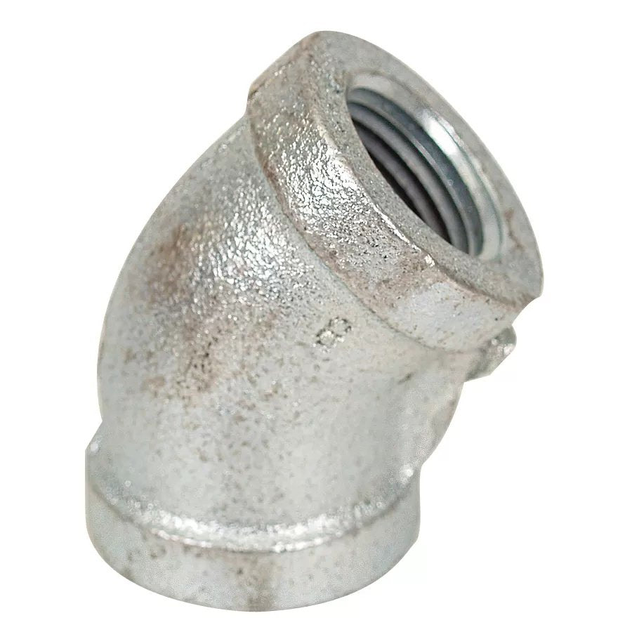 Galvanized 45Вє Elbow - 1/2"