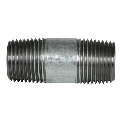 Galvanized Pipe Nipples  1/2"