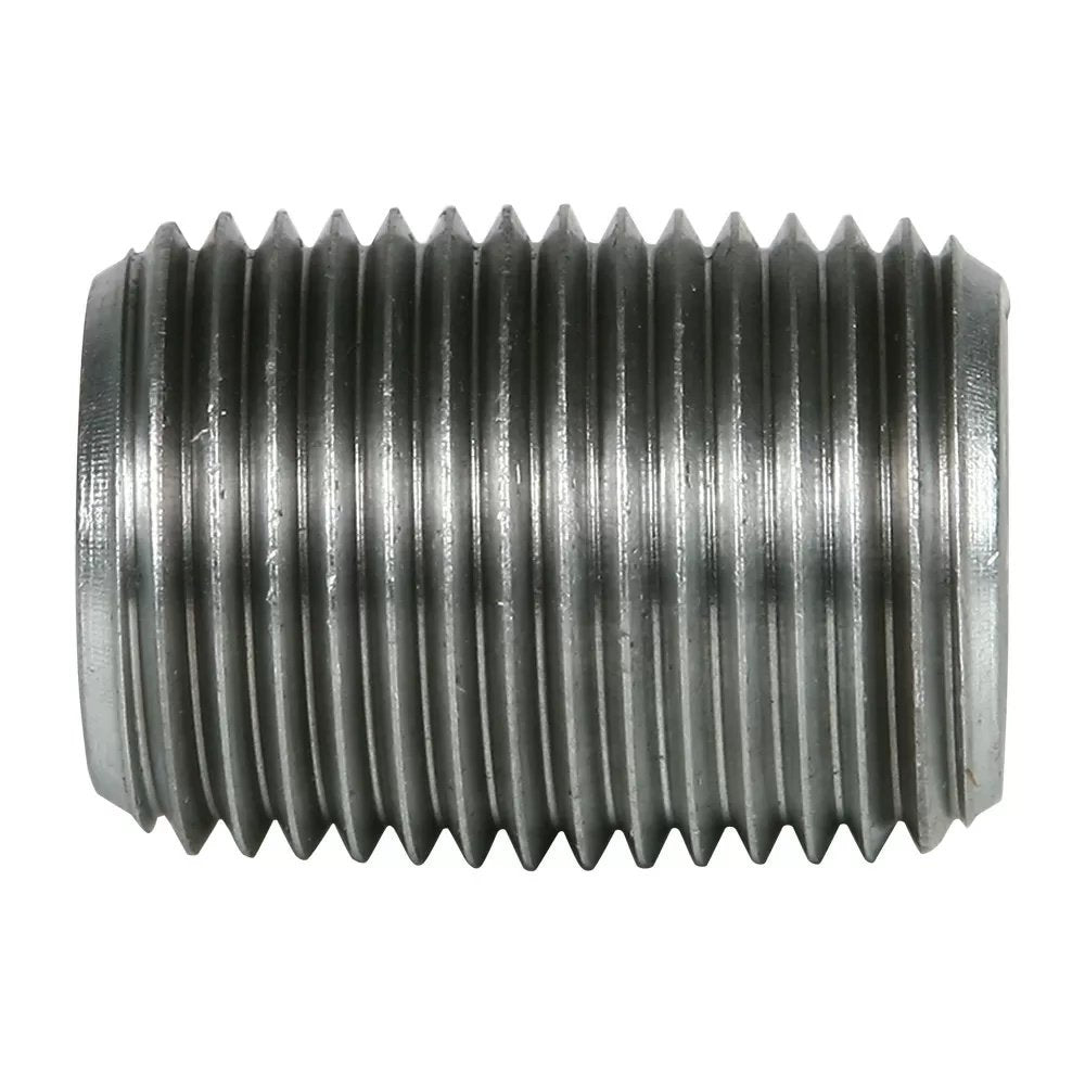 Galvanized Pipe Nipple - 1/2" Close