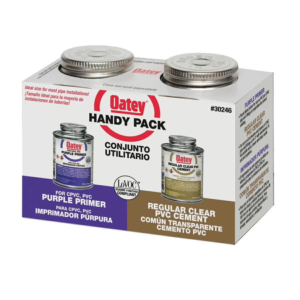 Oatey® Primer & Cement Handy Pack - 4 oz Each