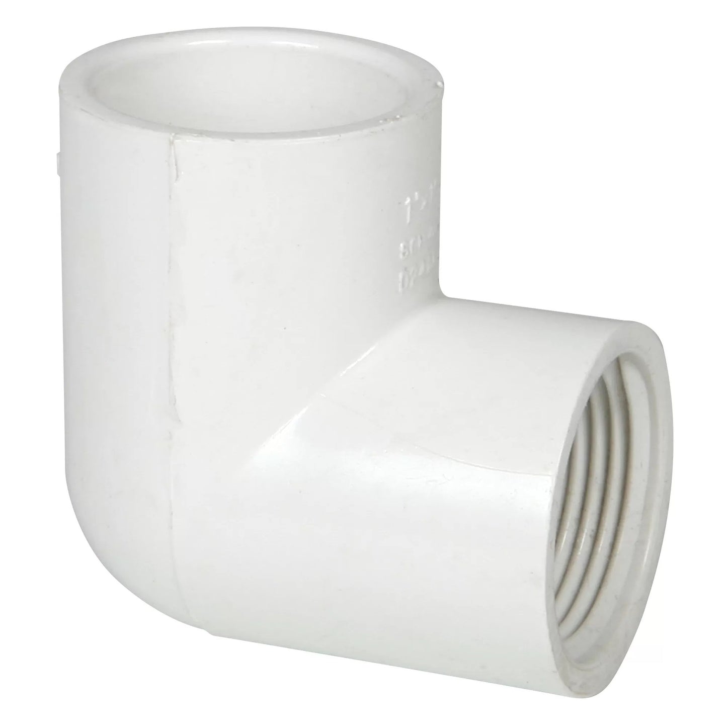 90°PVC Elbow - 1" (Slip x FIP)