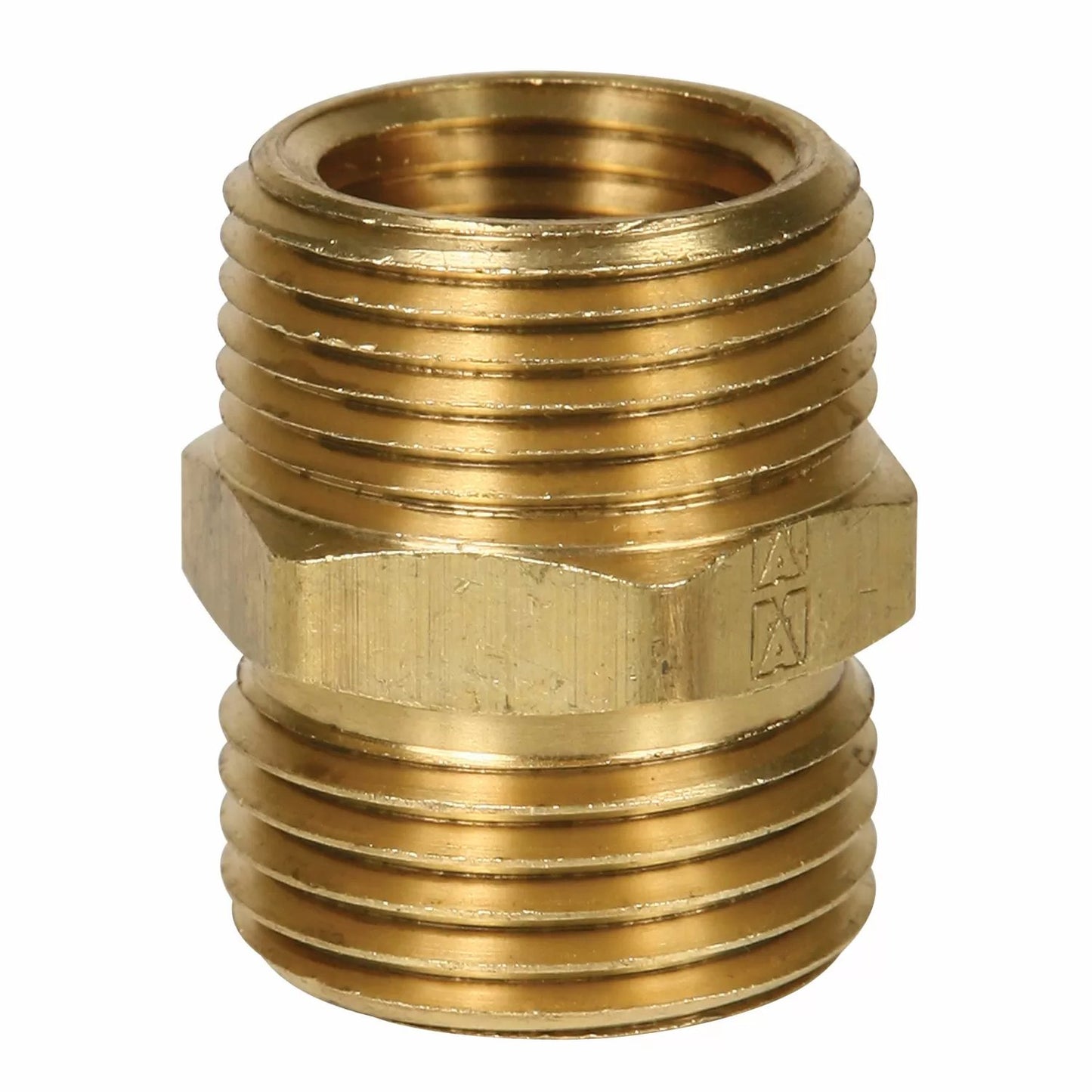 3/4" MPT x 3/4" MGHT Brass Adapter