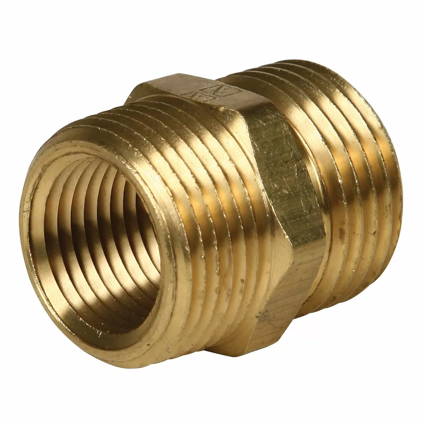 3/4" MPT x 3/4" MGHT Brass Adapter