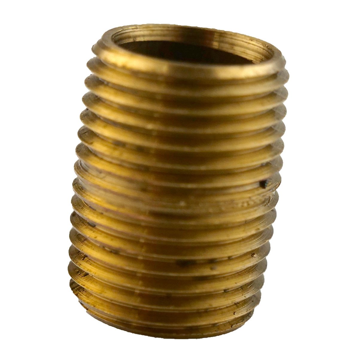 JMF Brass Nipples - Close 1-1/8"