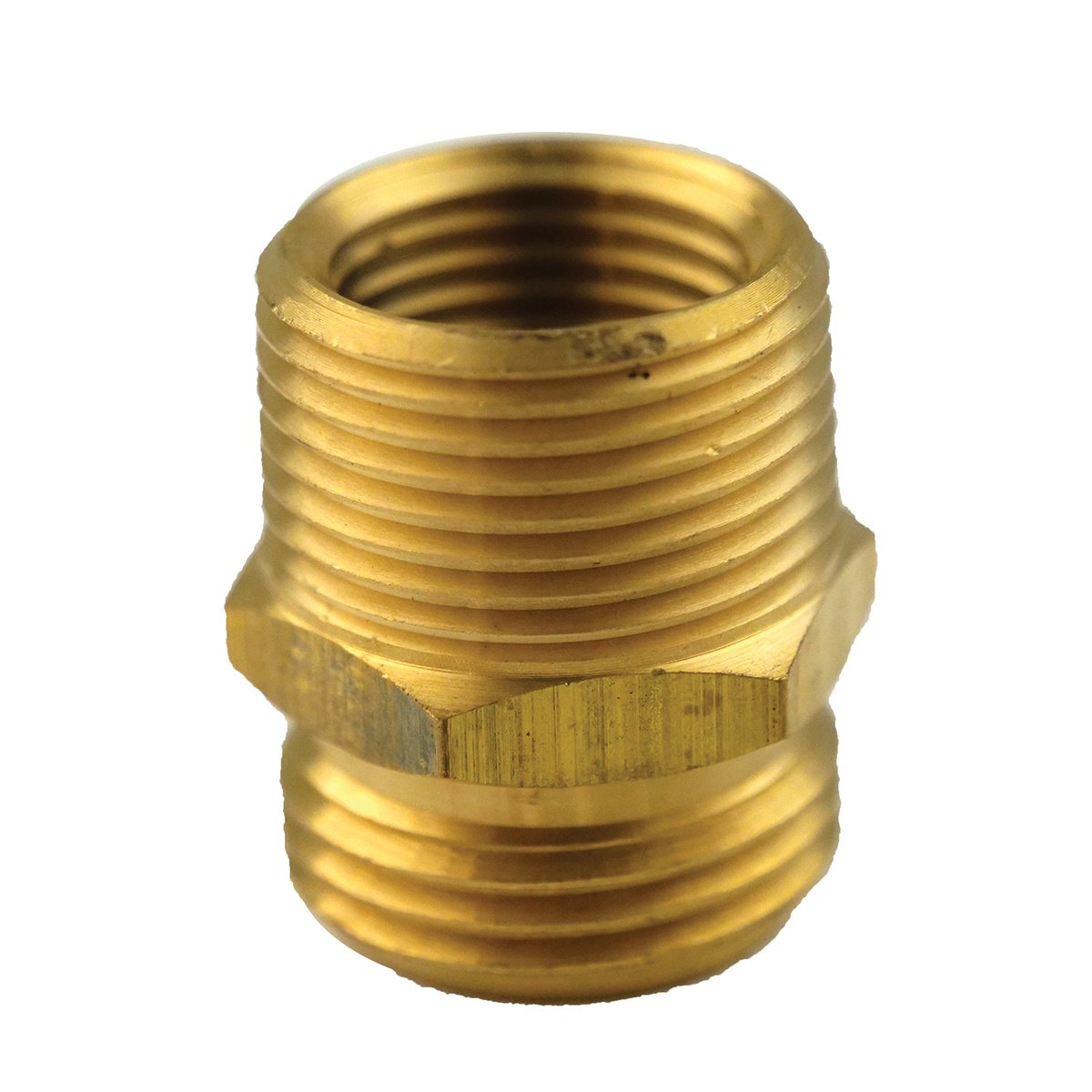 JMF Brass Garden Hose Adapter 3/4" MIP