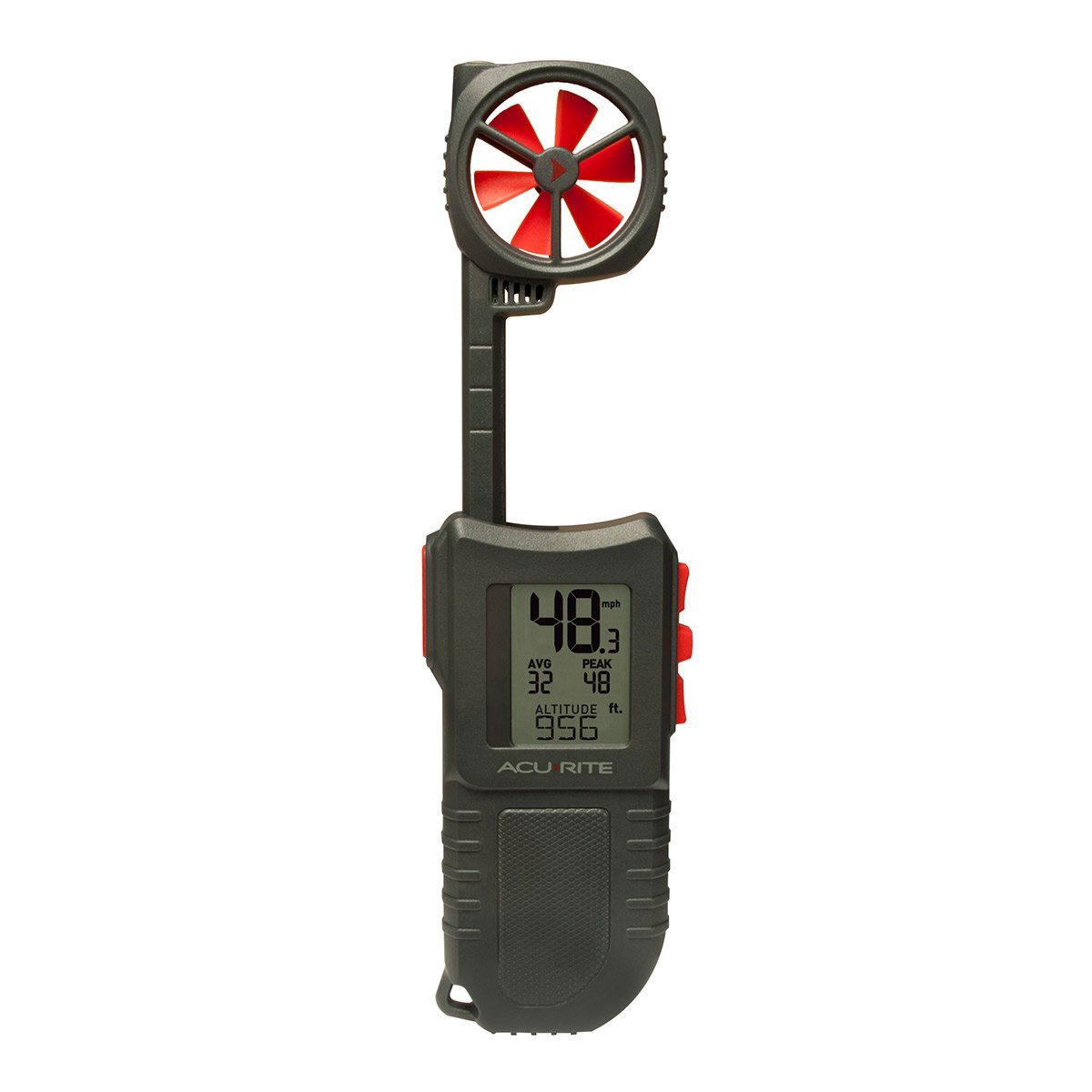 Portable Anemometer with Inspection Light