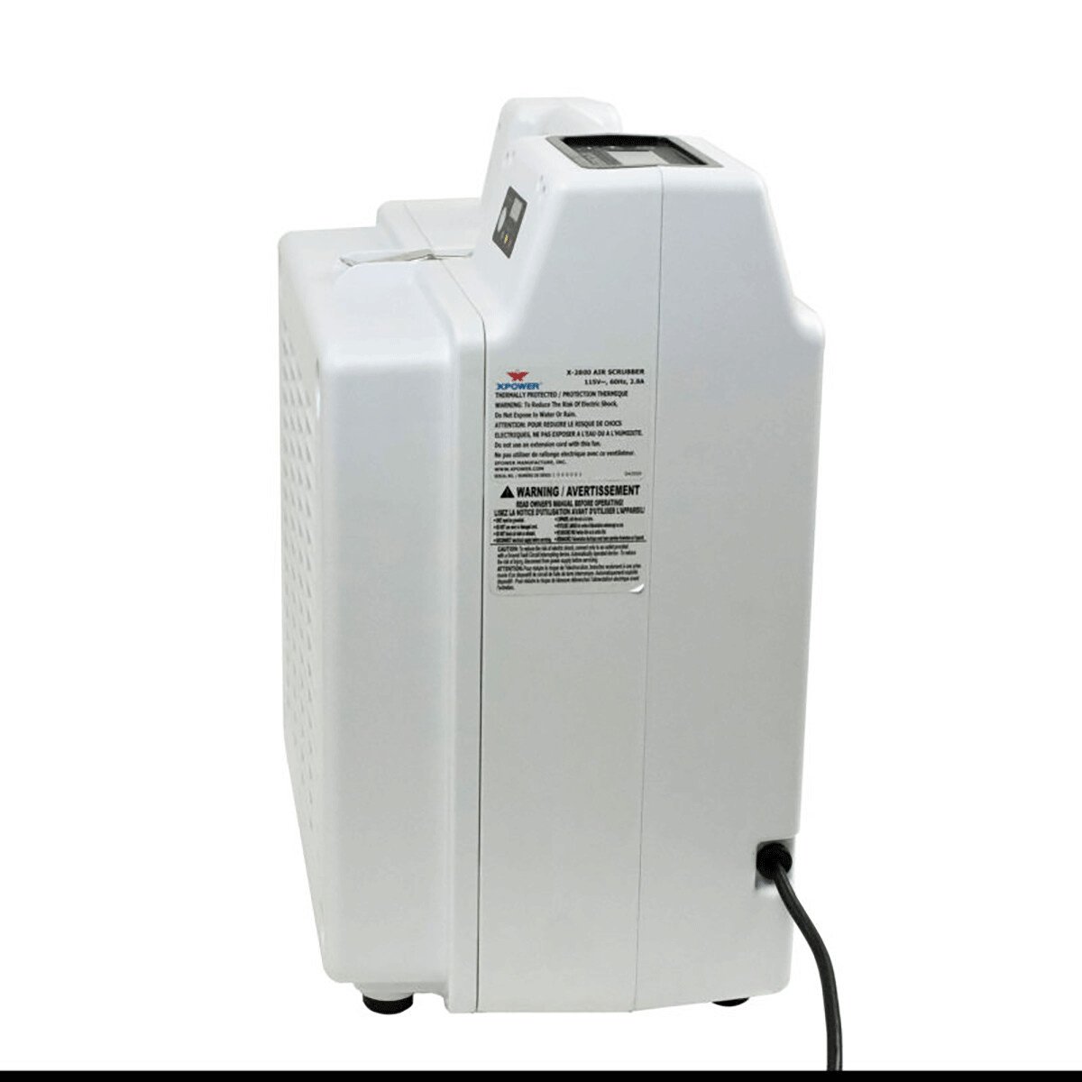 XPOWER X-2800 Professional 3-Stage HEPA Air Scrubber