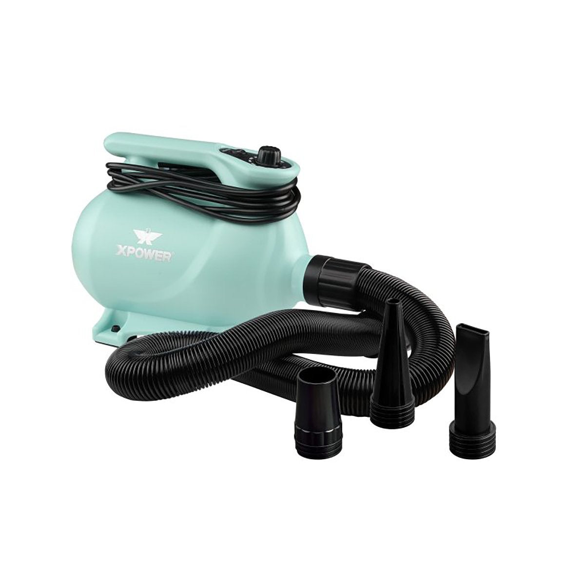 XPOWER B-123 High Velocity Pet Dryer, Mint Green