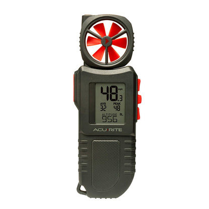 Portable Anemometer with Inspection Light