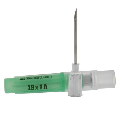 Monoject™ Aluminum Hub Disposable Needle  18 ga.