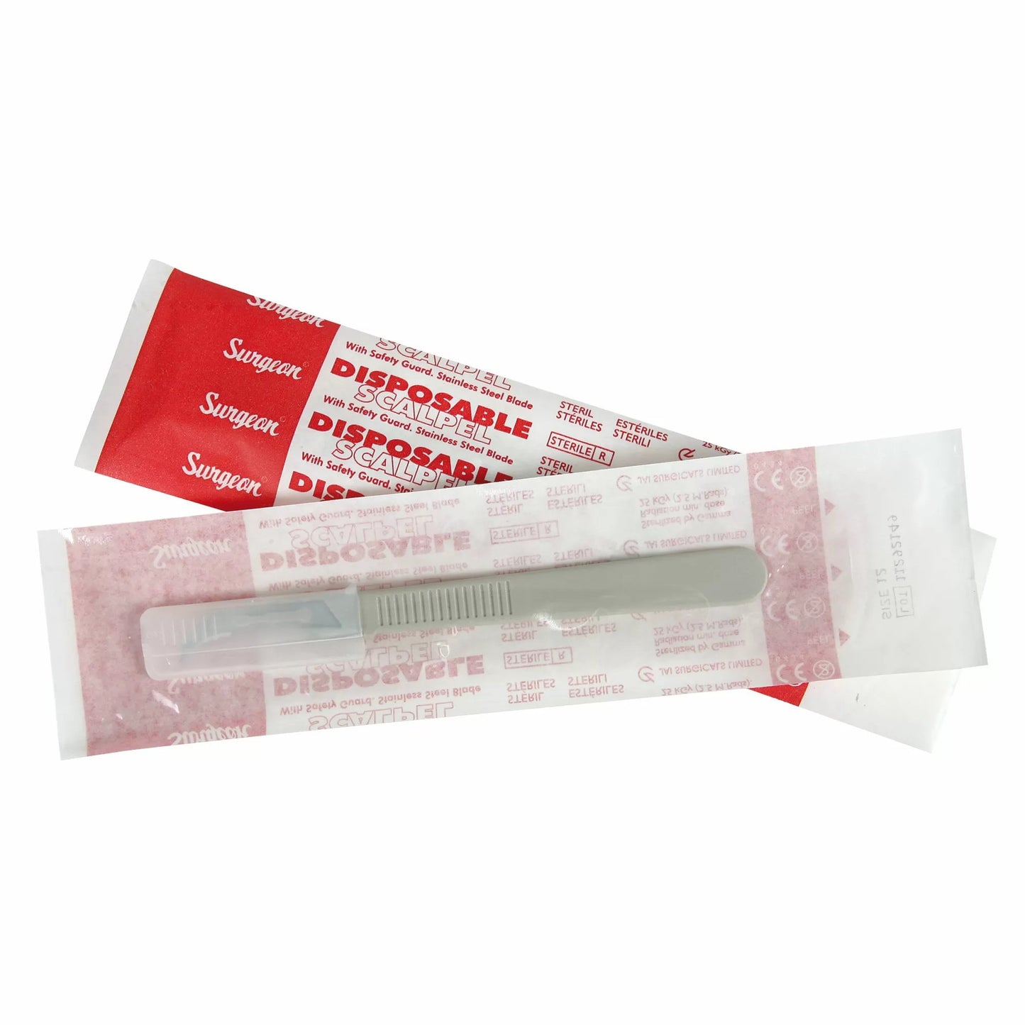 Sterile Disposable Scalpel - #12 Hook Blade Kit -10/Box