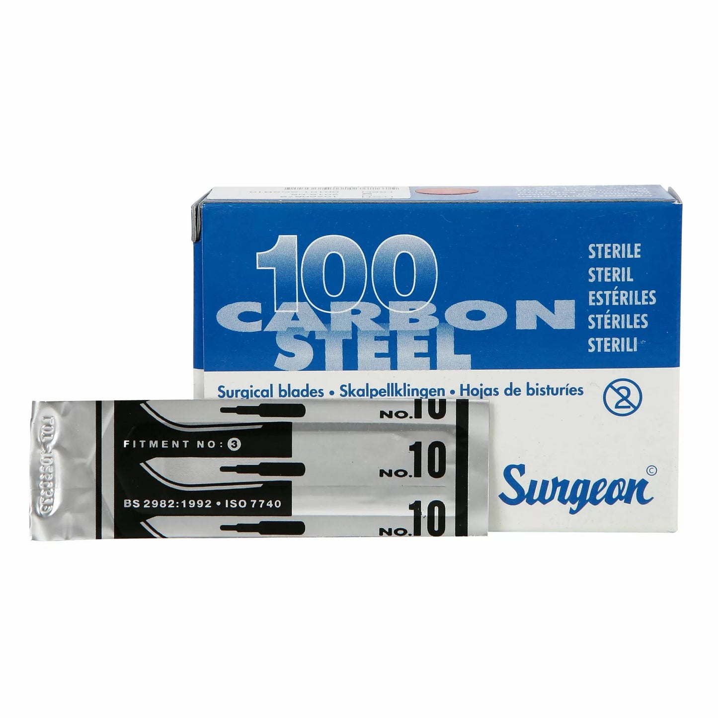 Scalpel #10 Curve Blades (Box of 100)