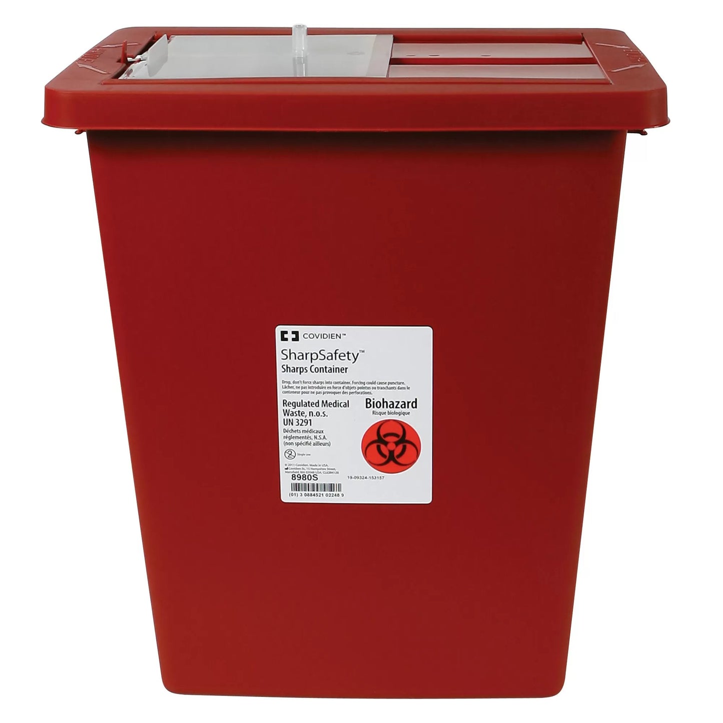 SharpSafety™ Sharps Container - 8 Gallon