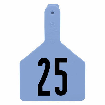 Z Tags® Large Numbered Cattle No-Snag® Ear Tags - 25/Bag