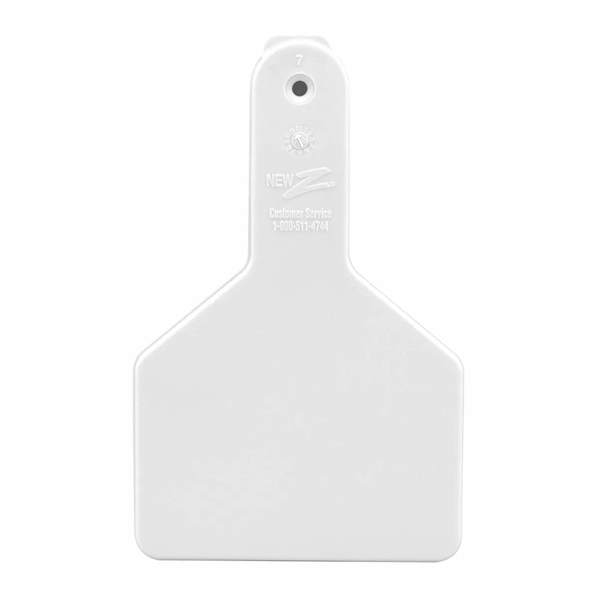 Z Tags® Blank Long-Neck Calf Ear Tag - No-Snag-Tags® - 25/Bag