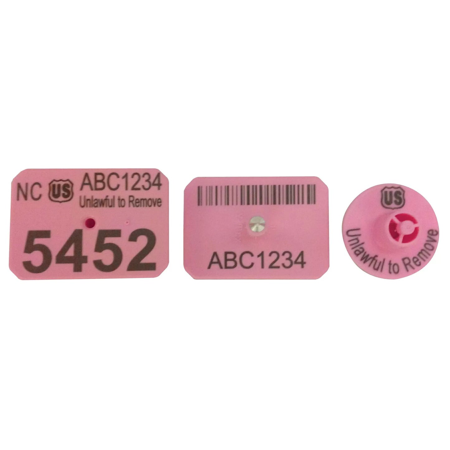 Y-Tex® SwineStar® Max™ Premise ID Tags - 25 Tags Per Bag