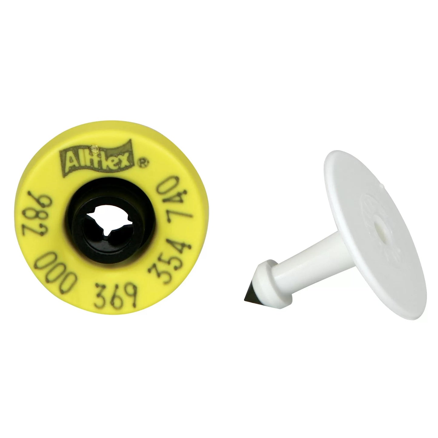 Allflex® Yellow HDX Reusable EID Tags - 20/Bag