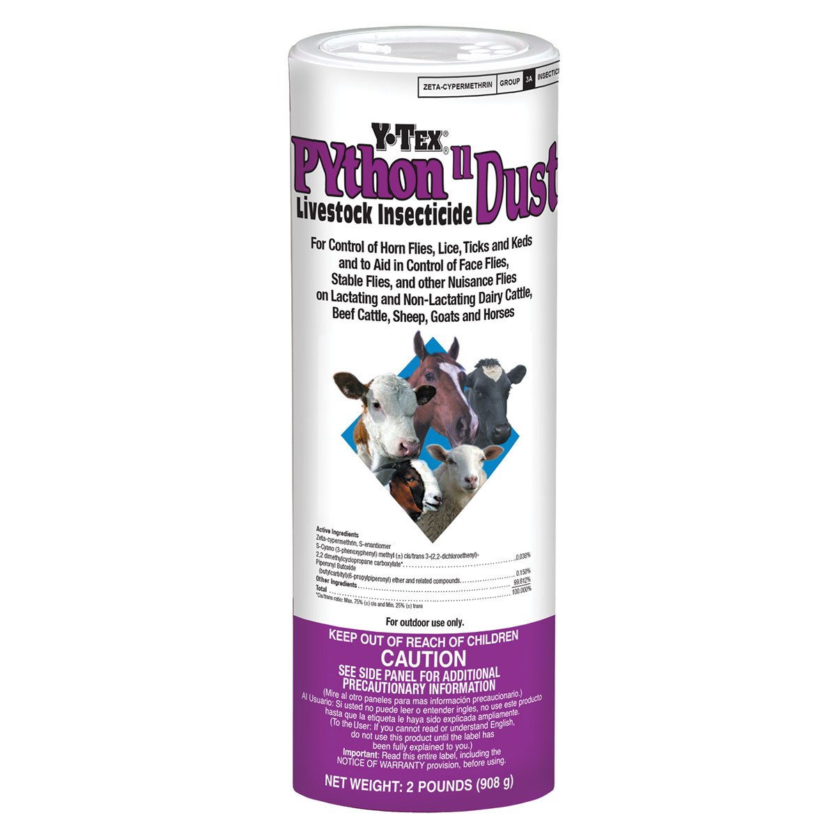 PYthon® II Dust - 2 lb Shaker