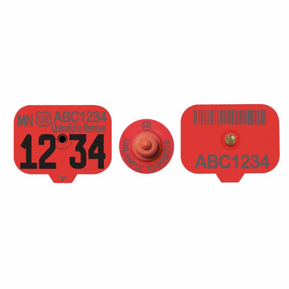 Destron Fearing™ USDA Swine Premise ID PIN Ear Tags - 25/Bag